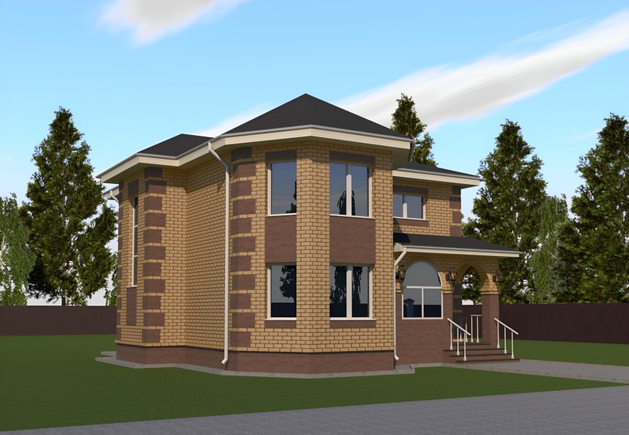 Дом 159 м² + гараж